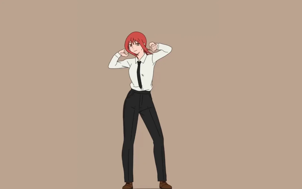 Makima Dance live wallpaper preview