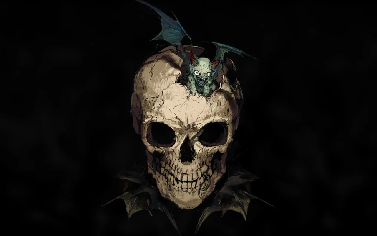 Skull and Devil live wallpaper preview