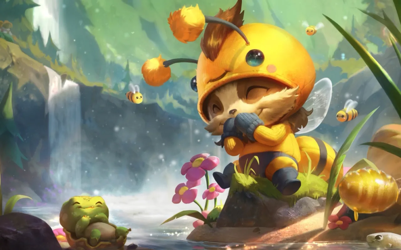 Beemo Teemo live wallpaper preview