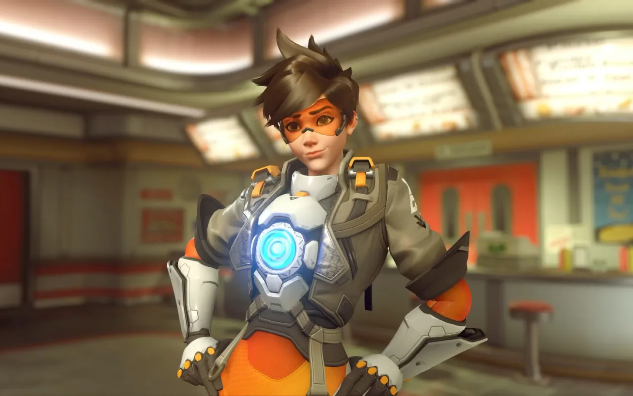 Tracer Overwatch live wallpaper preview