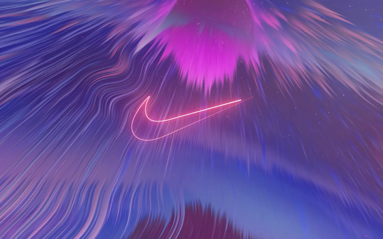 Abstract Nike live wallpaper preview
