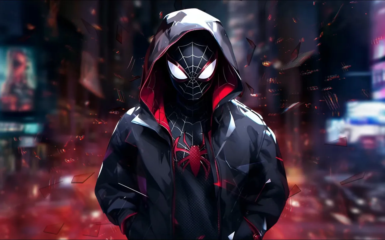 Miles Morales Spider-Man live wallpaper preview