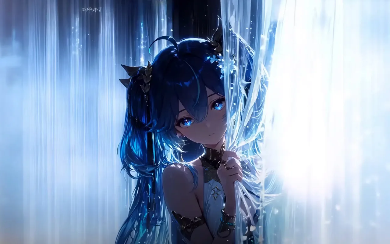 Steam Delivery Girl Winter Sale 2024 live wallpaper preview
