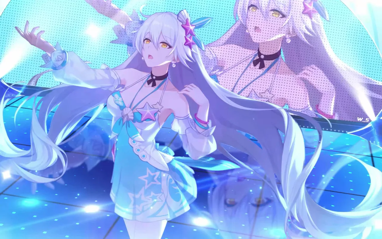 Kiana Kaslana live wallpaper preview