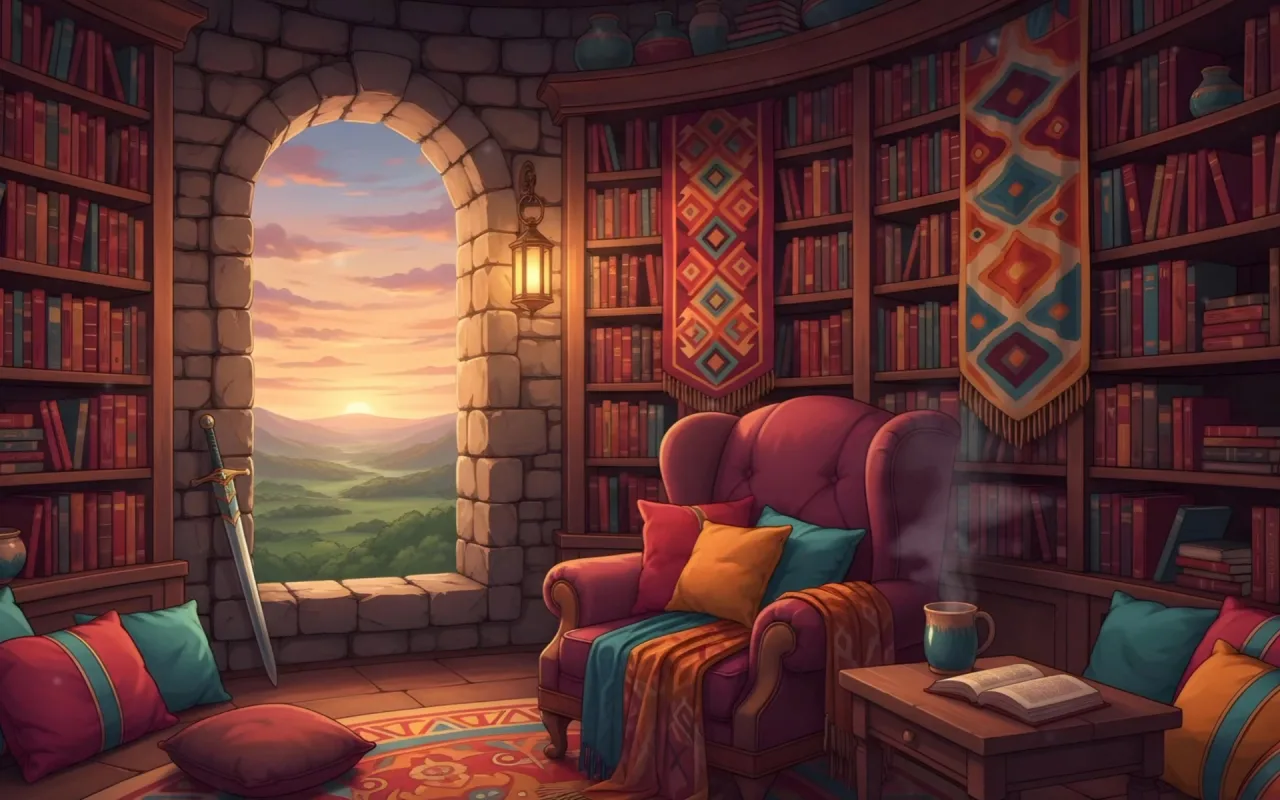 Evening at the Watchtower live wallpaper preview