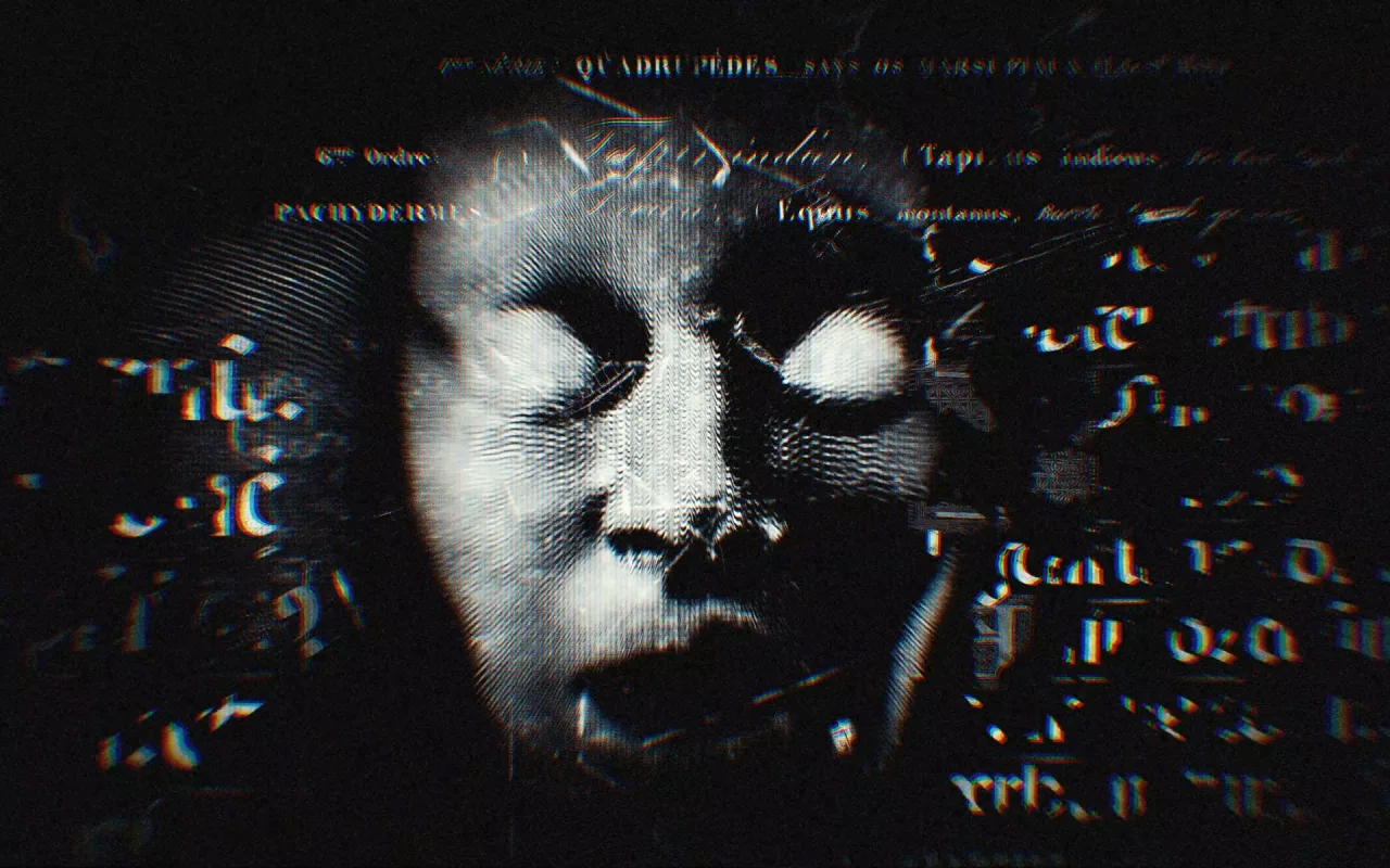 Digital Glitch Phantom live wallpaper preview