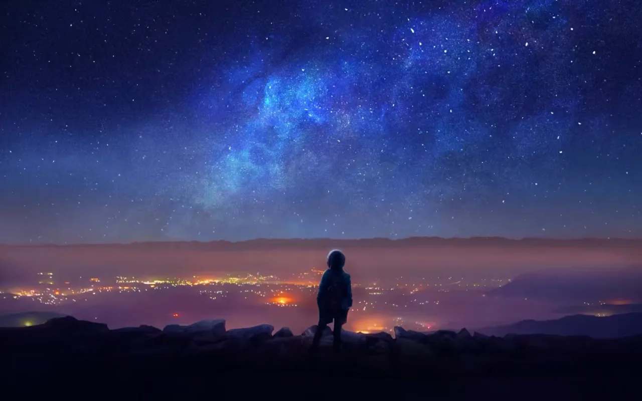 Stargazing live wallpaper preview