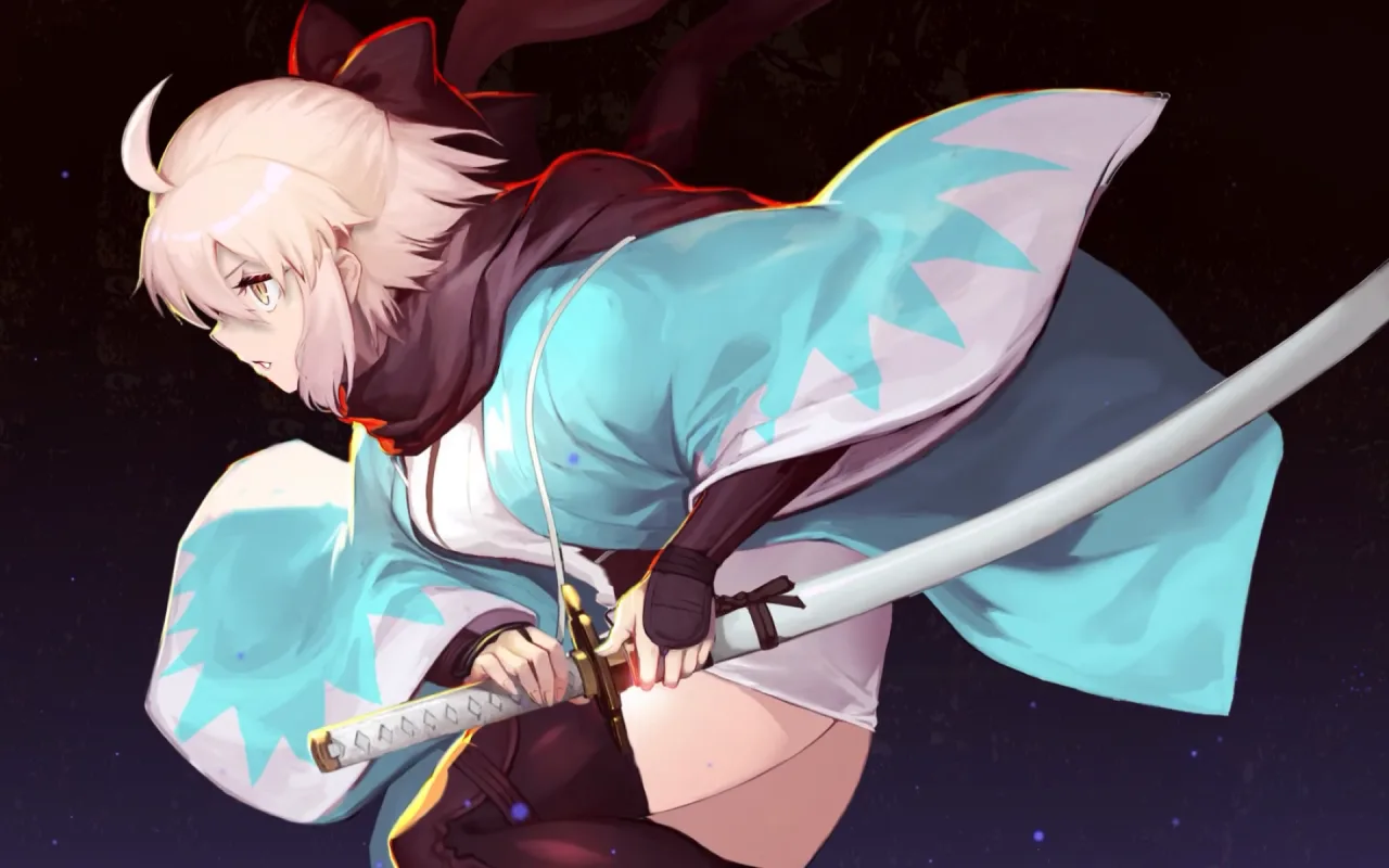 Okita Sōji live wallpaper preview