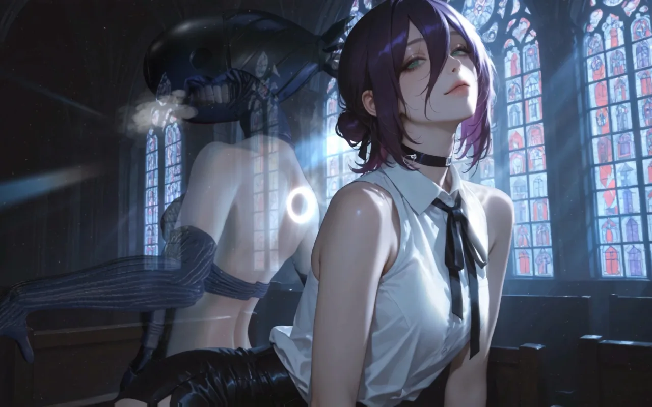 Bomb Devil Reze Chainsaw Man live wallpaper preview