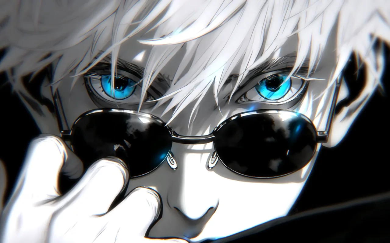 Blue Eyes Gojo live wallpaper preview