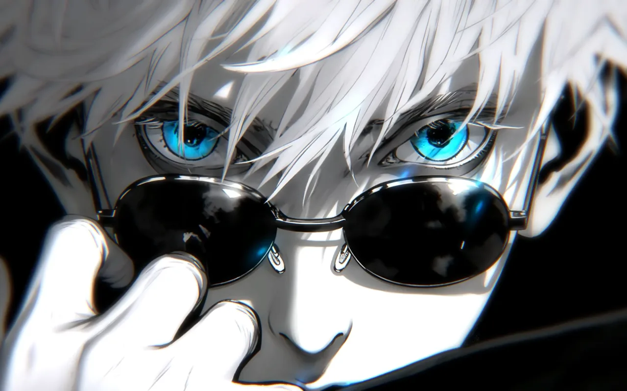 Blue Eyes Gojo live wallpaper preview