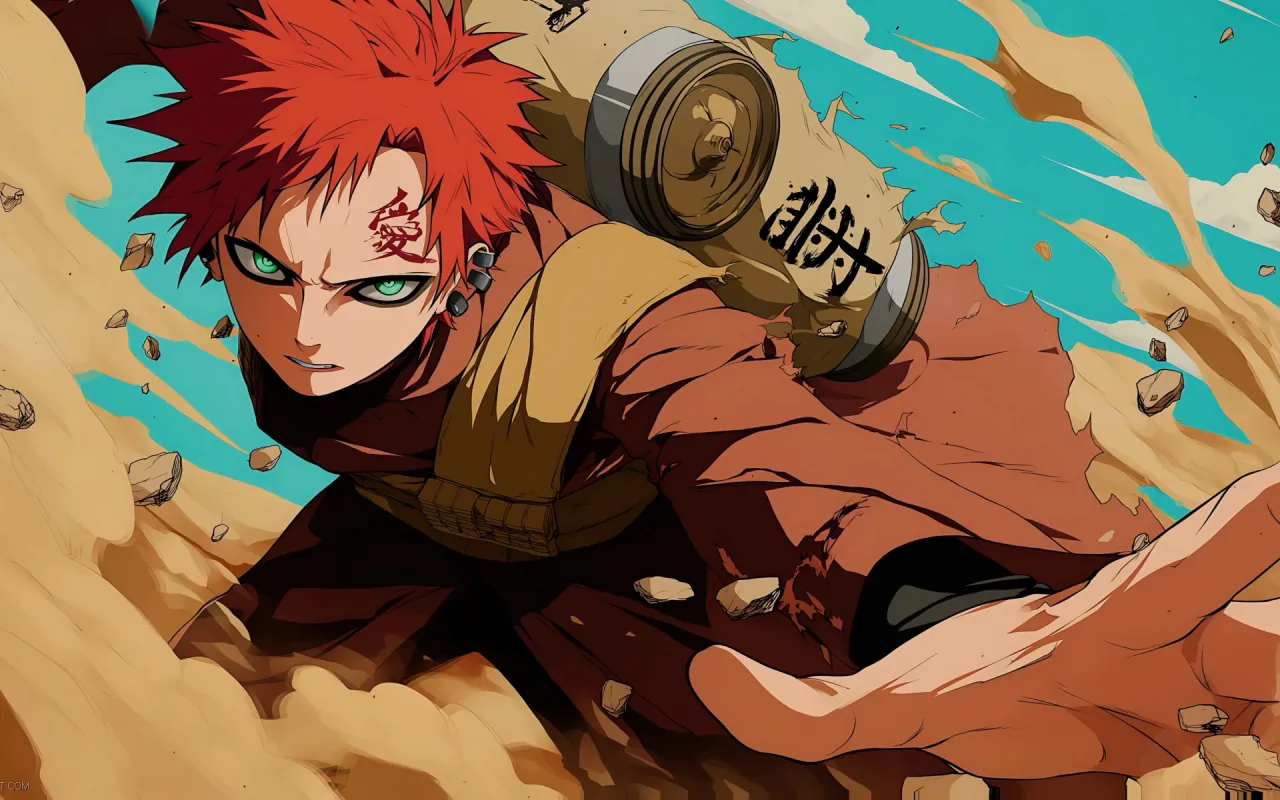 Gaara live wallpaper preview