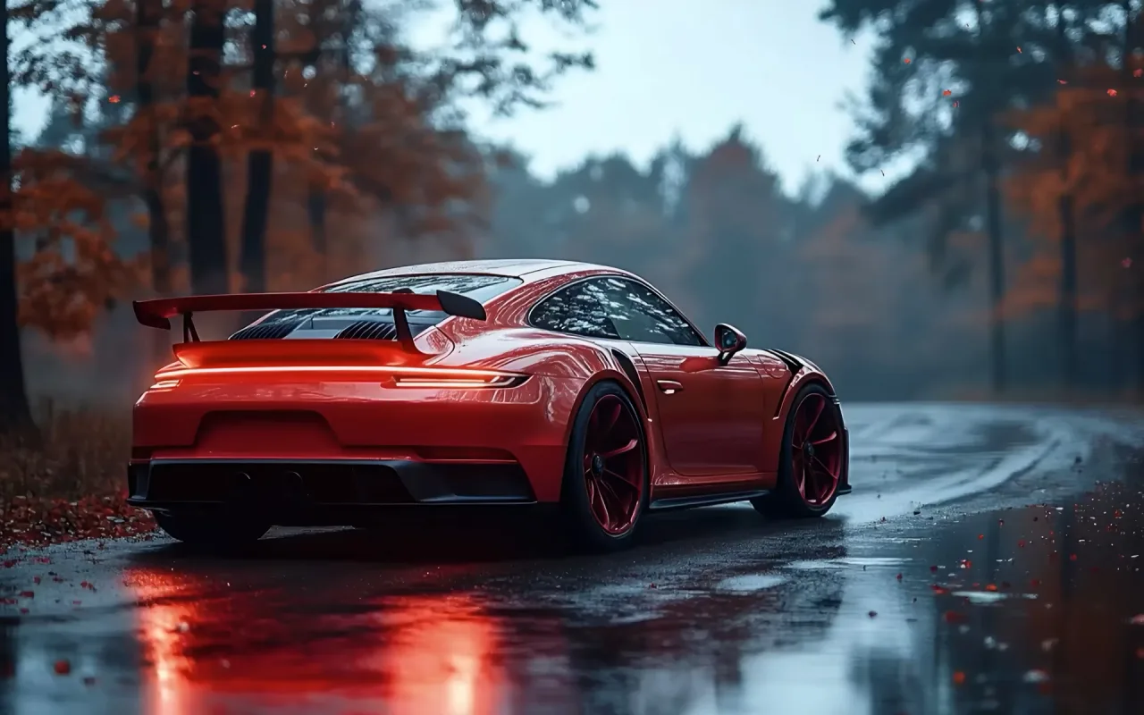 Porsche 911 live wallpaper preview