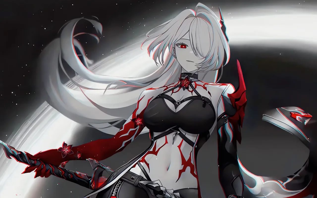 Acheron Red Mode live wallpaper preview