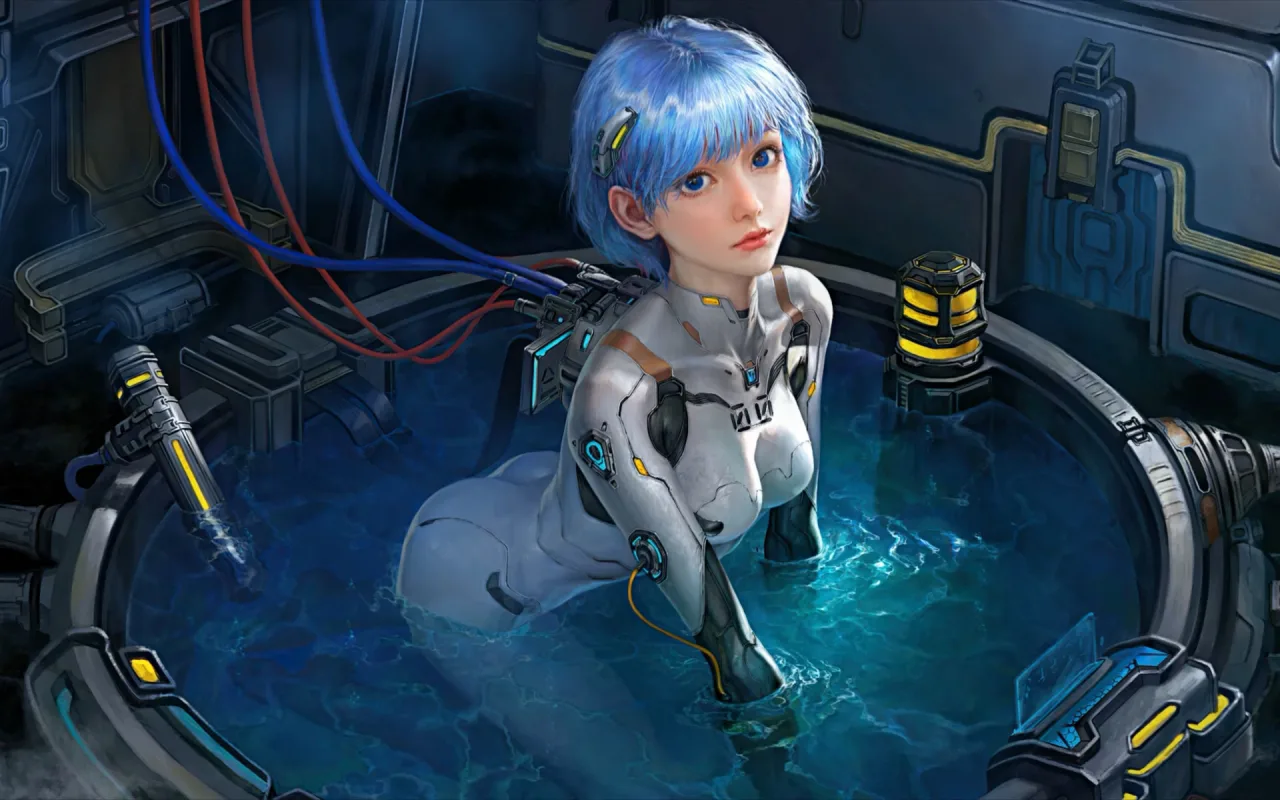Rei Ayanami live wallpaper preview