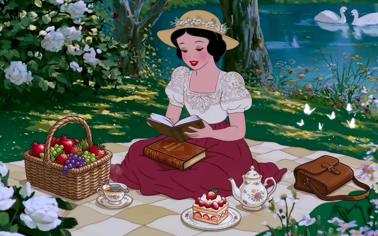 Summer Afternoon with Snow White live wallpaper preview