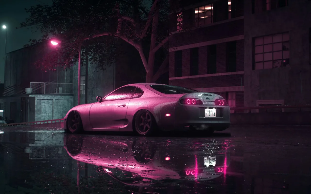 Toyota Supra live wallpaper preview