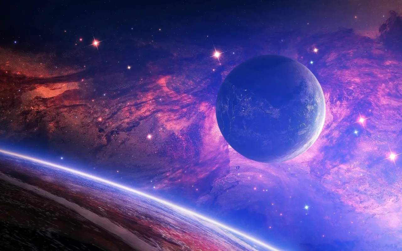 Floating Space live wallpaper preview