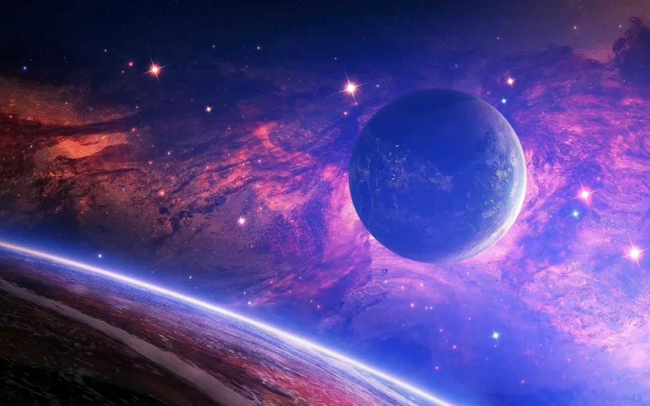 Floating Space live wallpaper preview