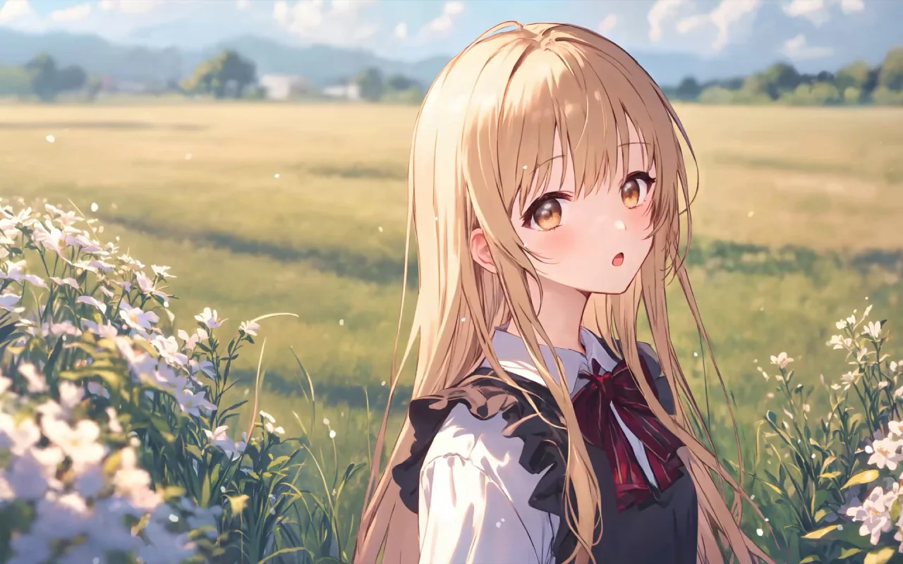 Mahiru Shiina in the Wild live wallpaper preview