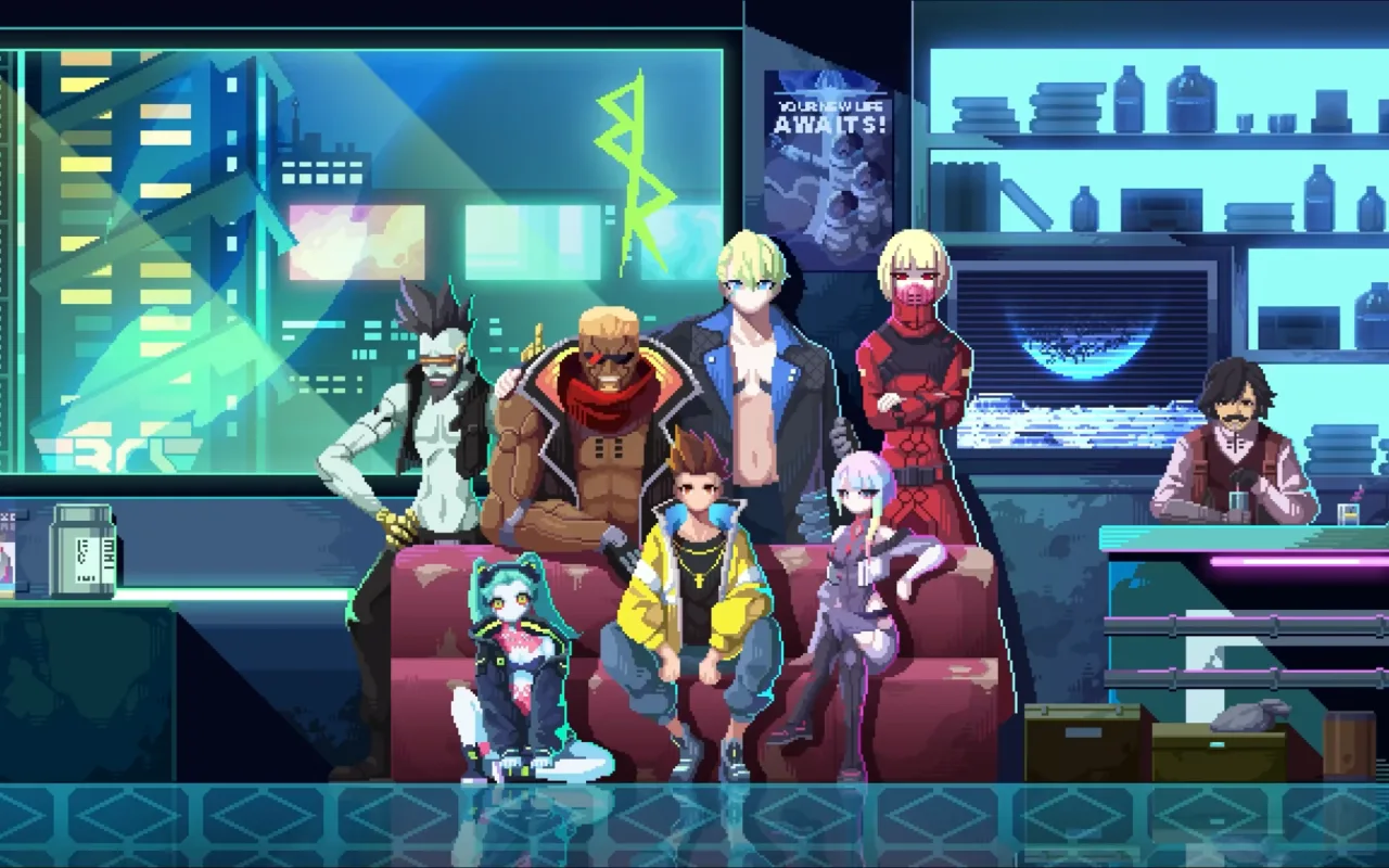 Cyberpunk Edgerunners live wallpaper preview