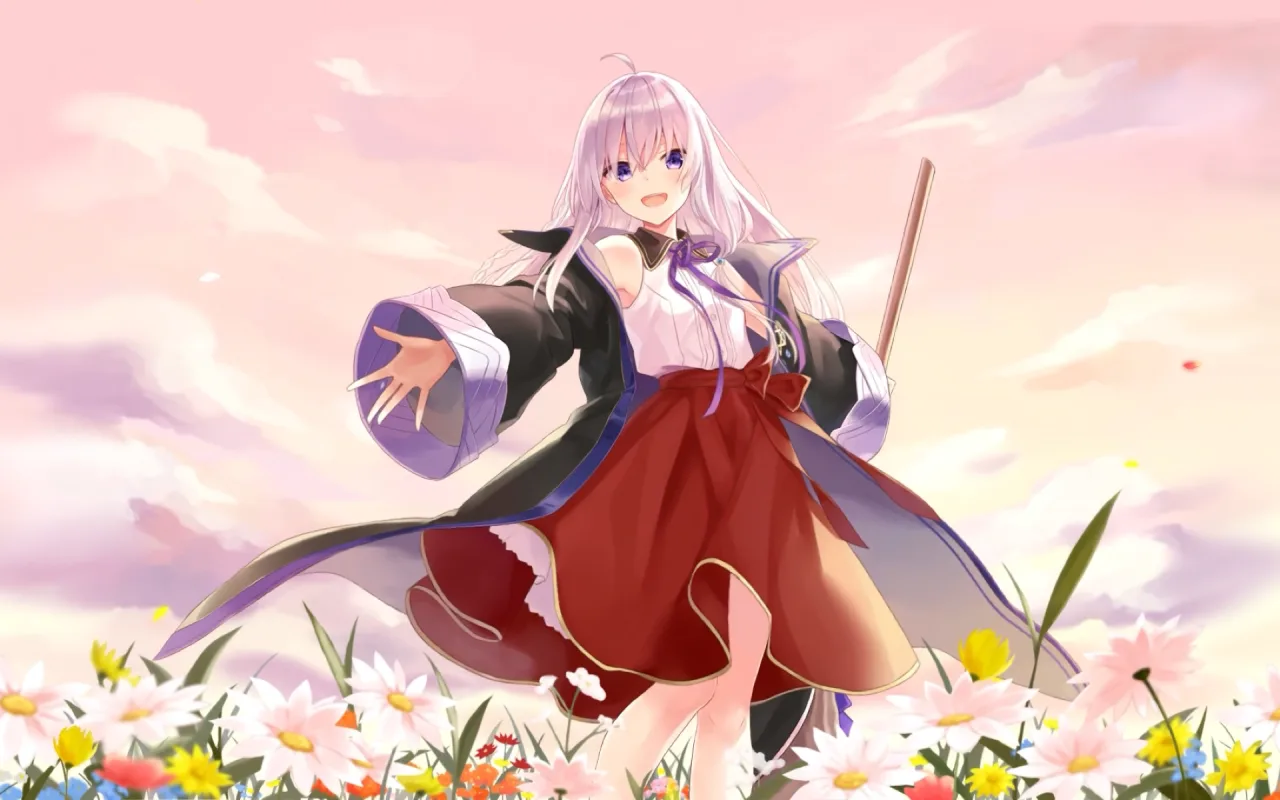 The Journey of Elaina live wallpaper preview