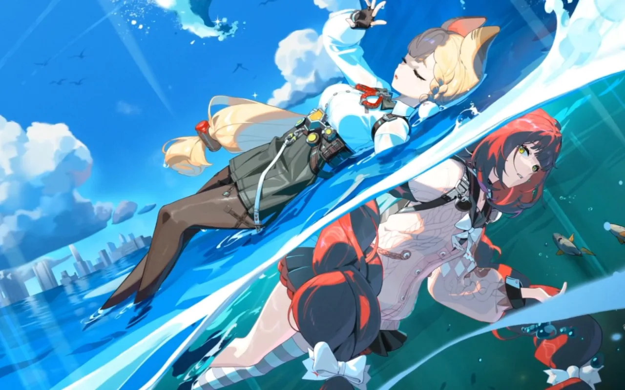 Alice x Yuzuha live wallpaper preview