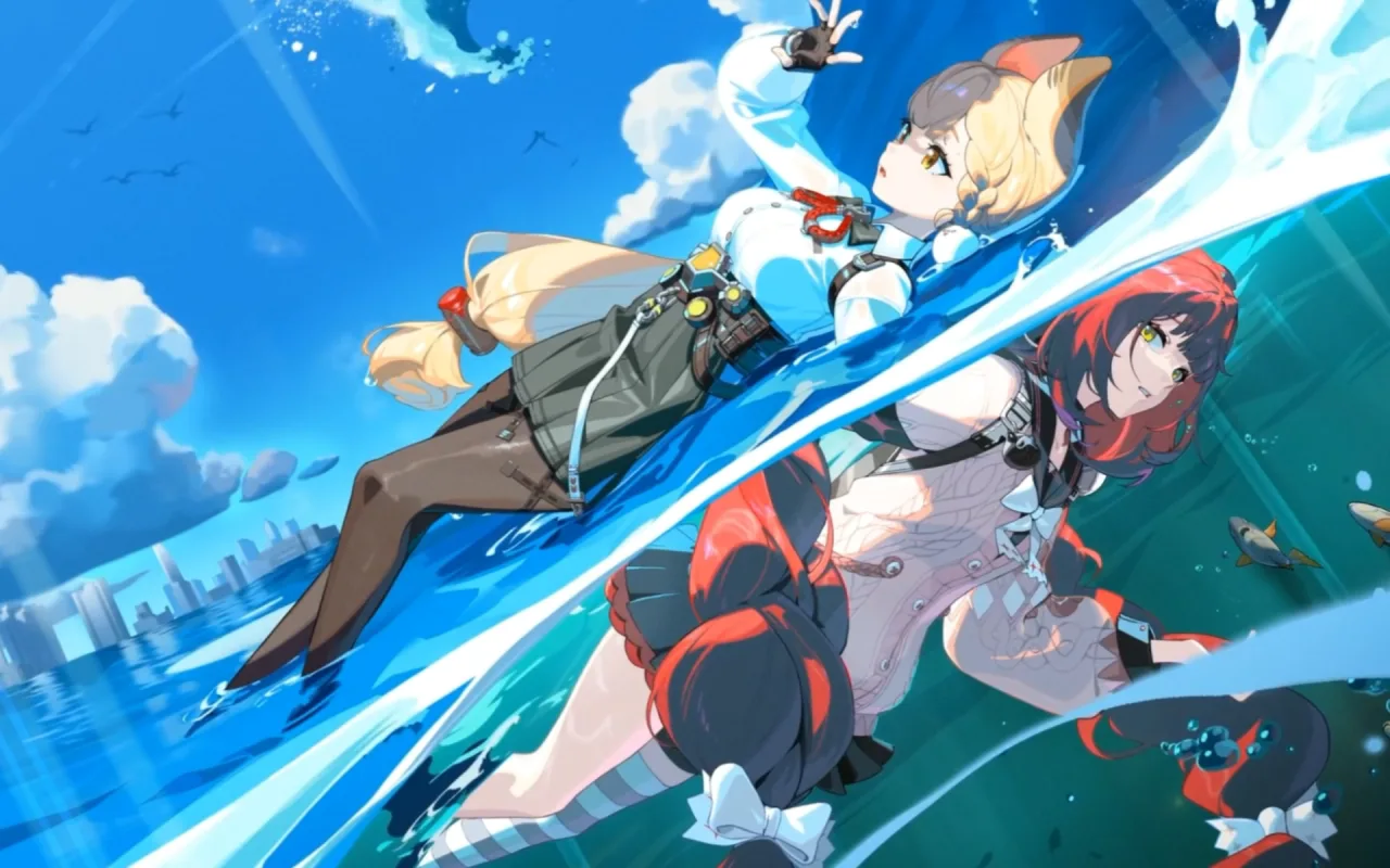 Alice x Yuzuha live wallpaper preview