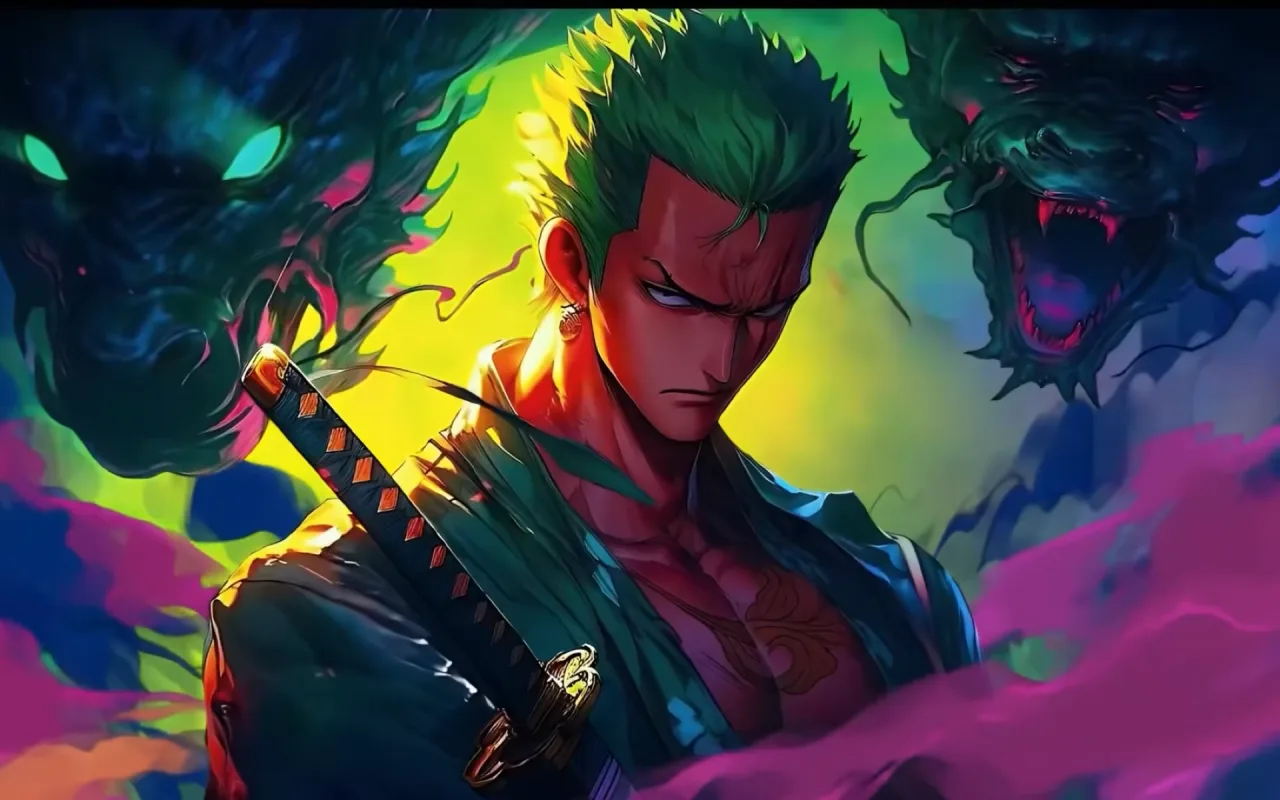 Zoro live wallpaper preview