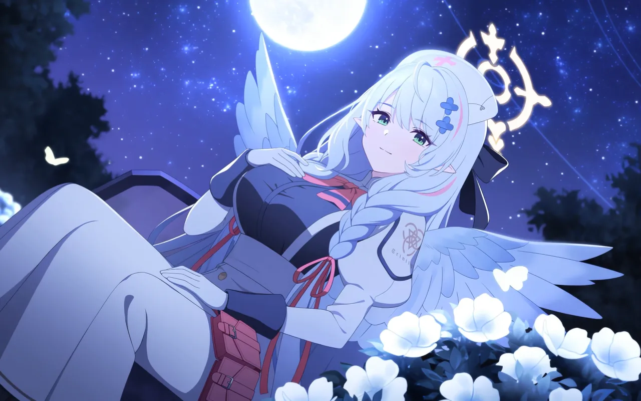 White Butterfly live wallpaper preview