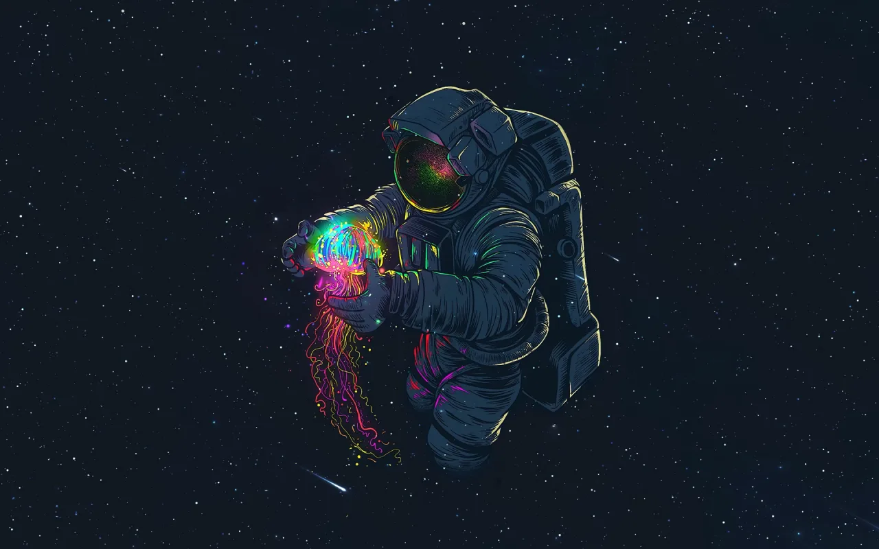 Astronaut In Space live wallpaper preview
