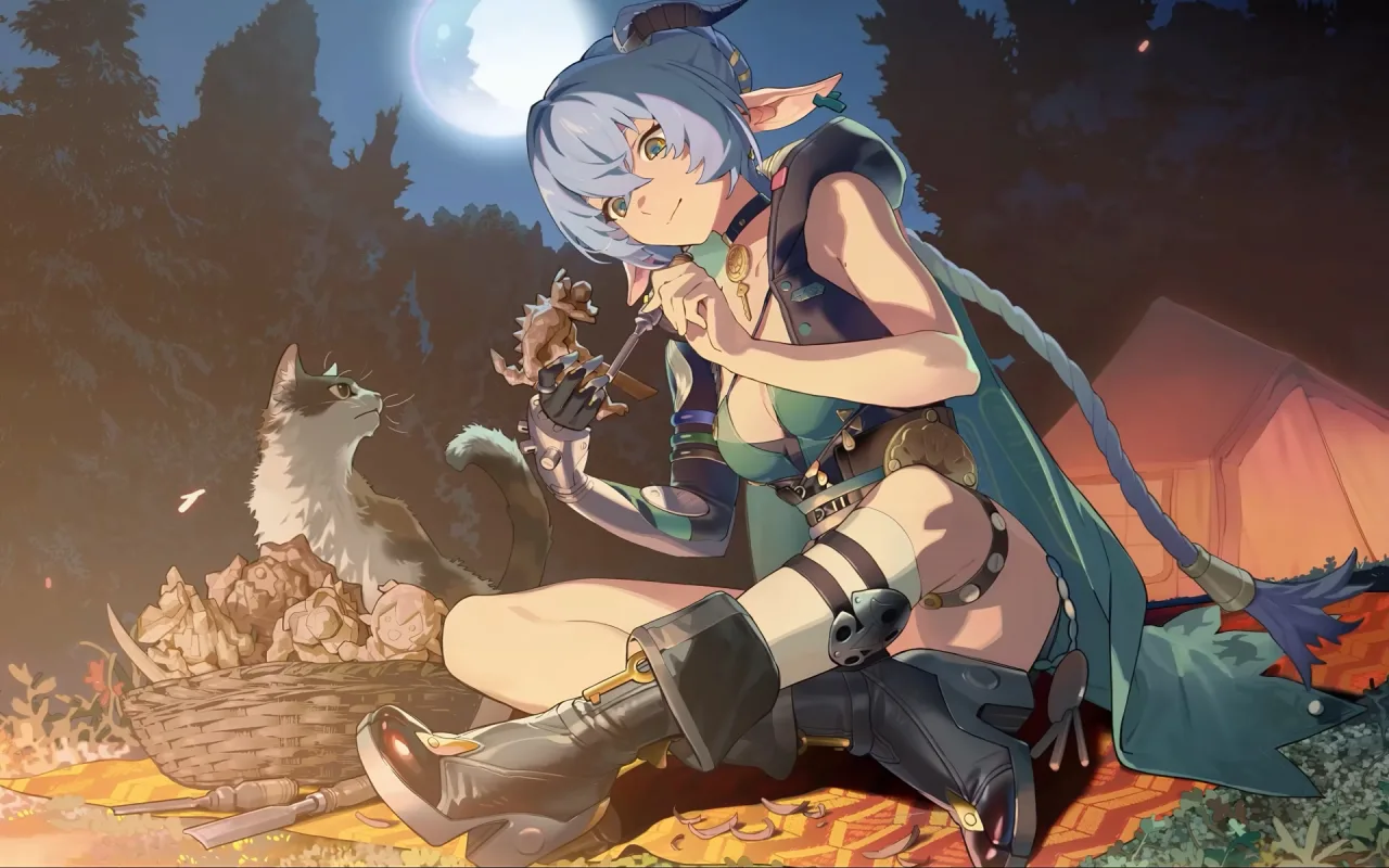 Lucia Elowen live wallpaper preview