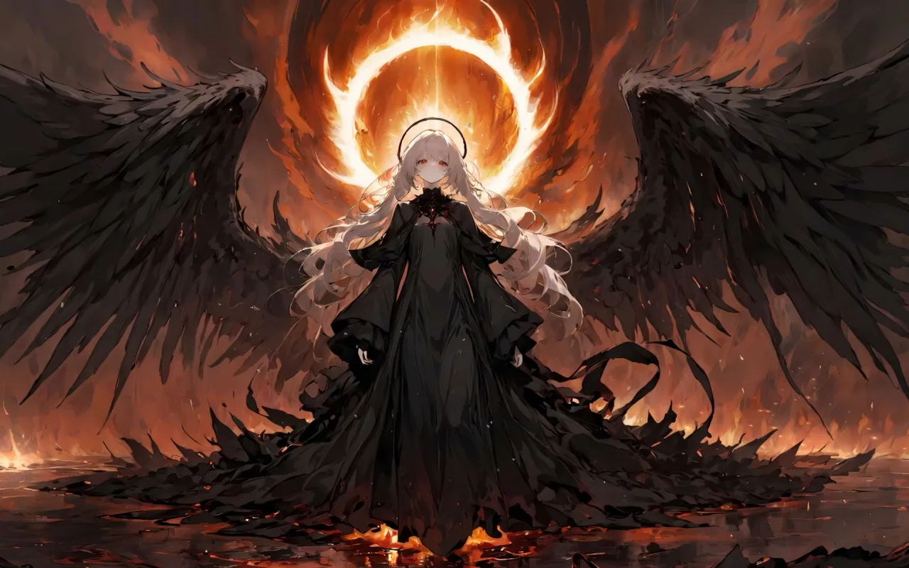 Dark Angel live wallpaper preview