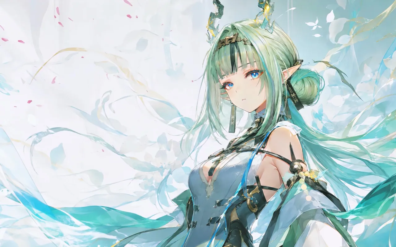 Lady Si live wallpaper preview