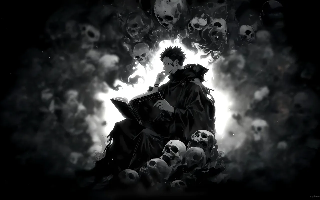 Book of Curses Sukuna live wallpaper preview