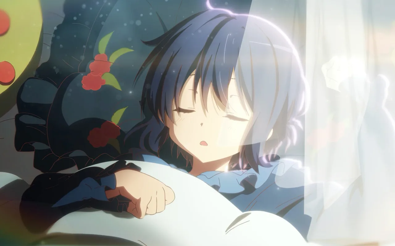 Rikka Sleeping live wallpaper preview