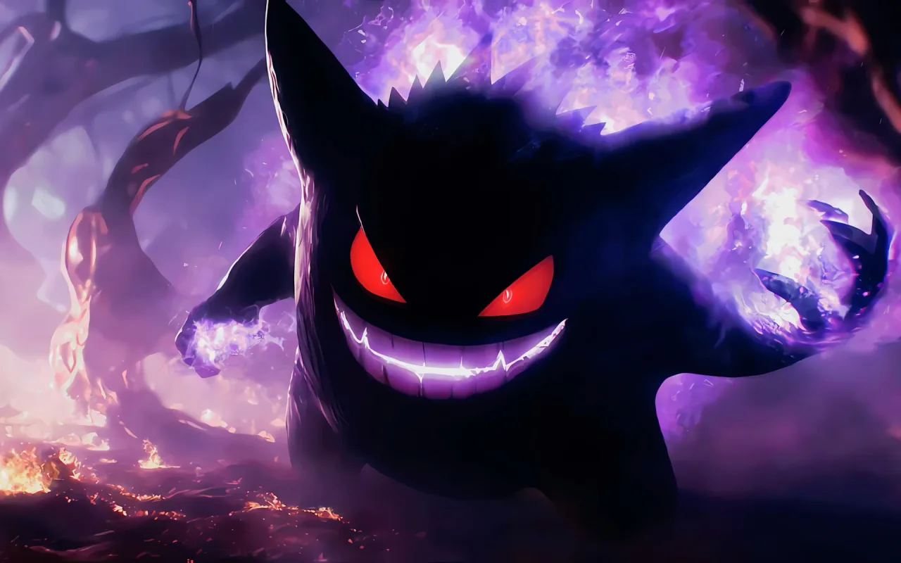 Gengar live wallpaper preview