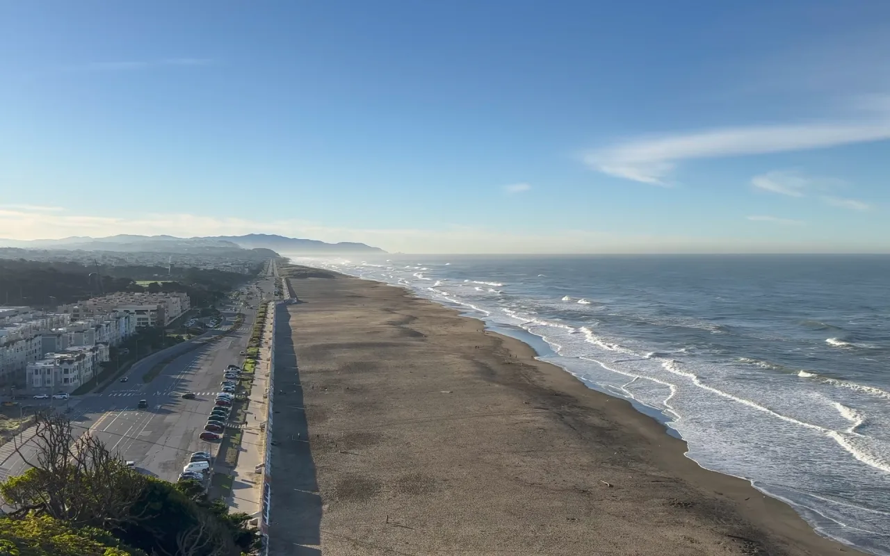 Ocean Beach, San Francisco live wallpaper preview