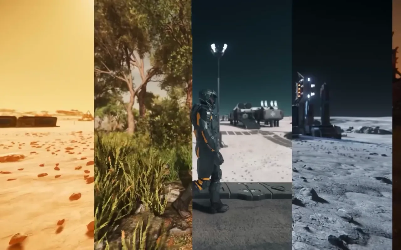Star Citizen Shades live wallpaper preview