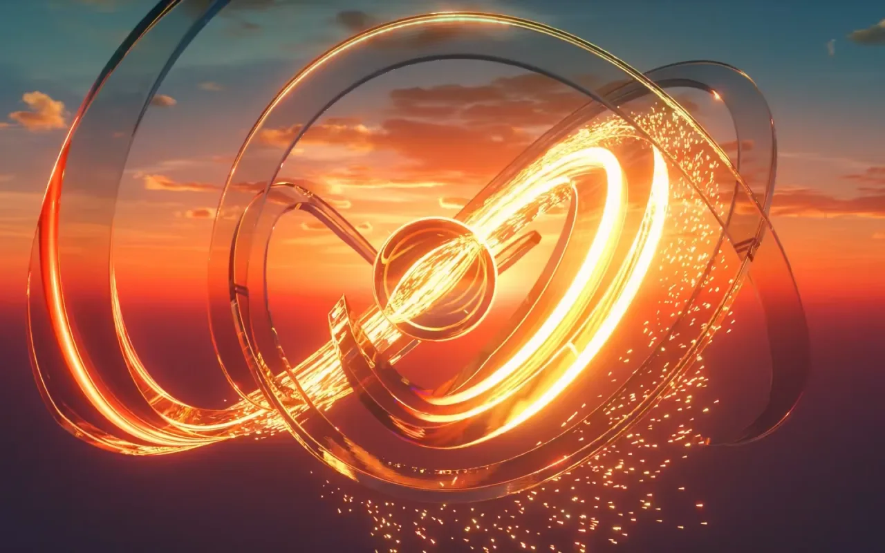 Orbital Glow live wallpaper preview