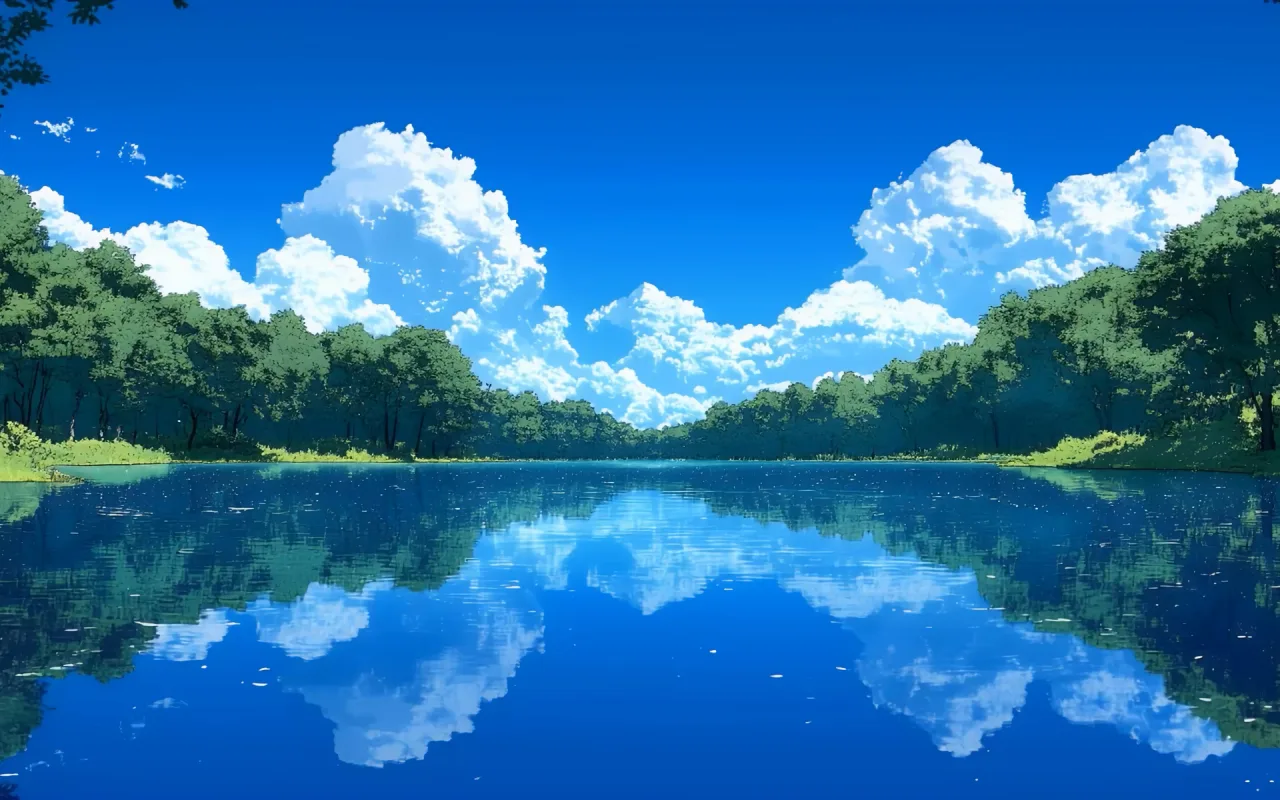 calm-blue-lake.3840x2160 live wallpaper preview