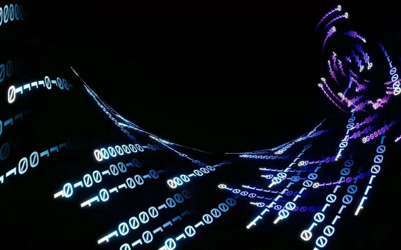 Code Warp live wallpaper preview