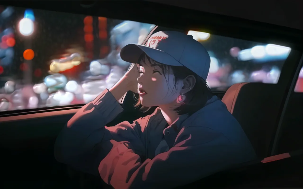 Rainy Car live wallpaper preview