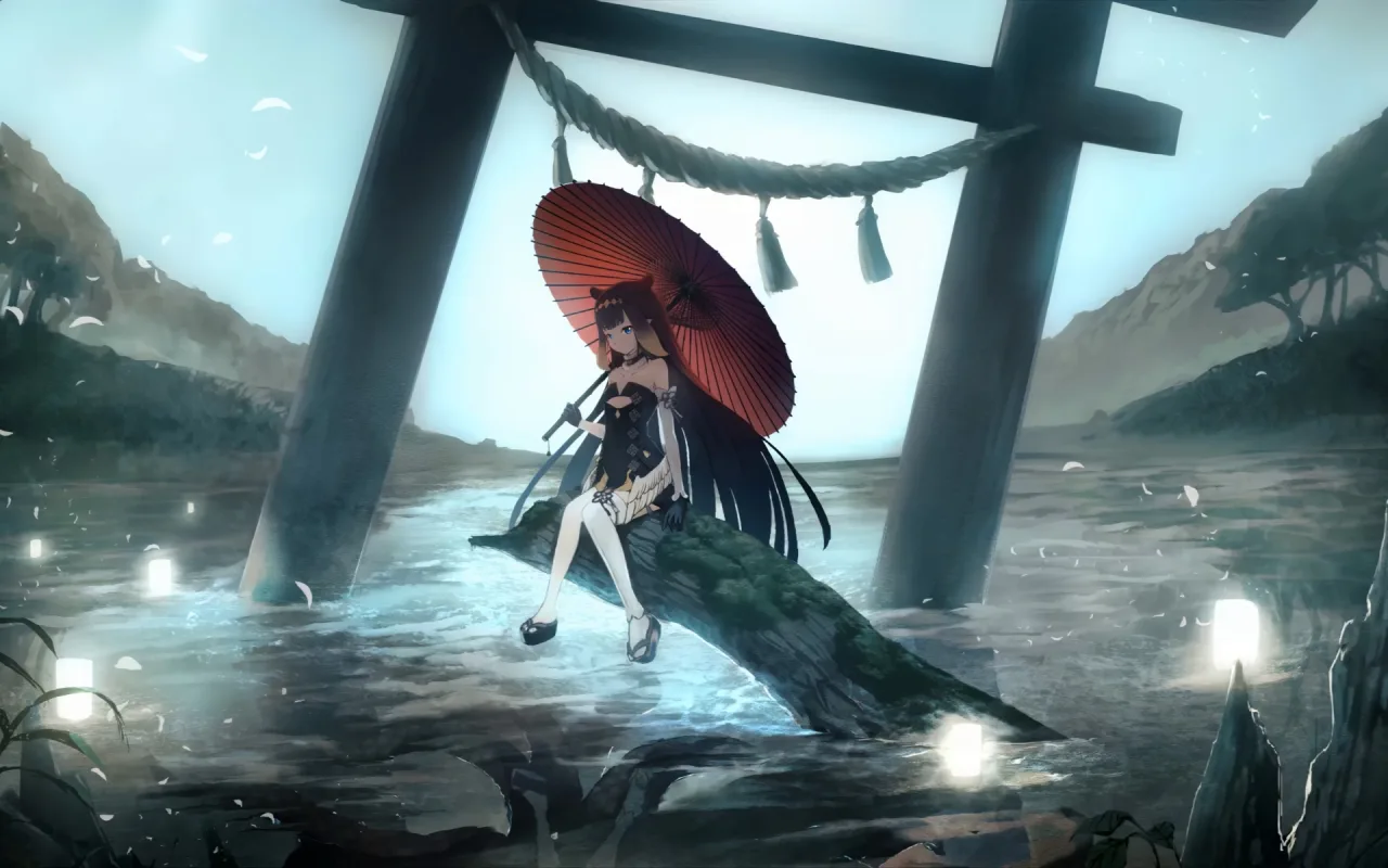 Ninomae Ina'nis live wallpaper preview