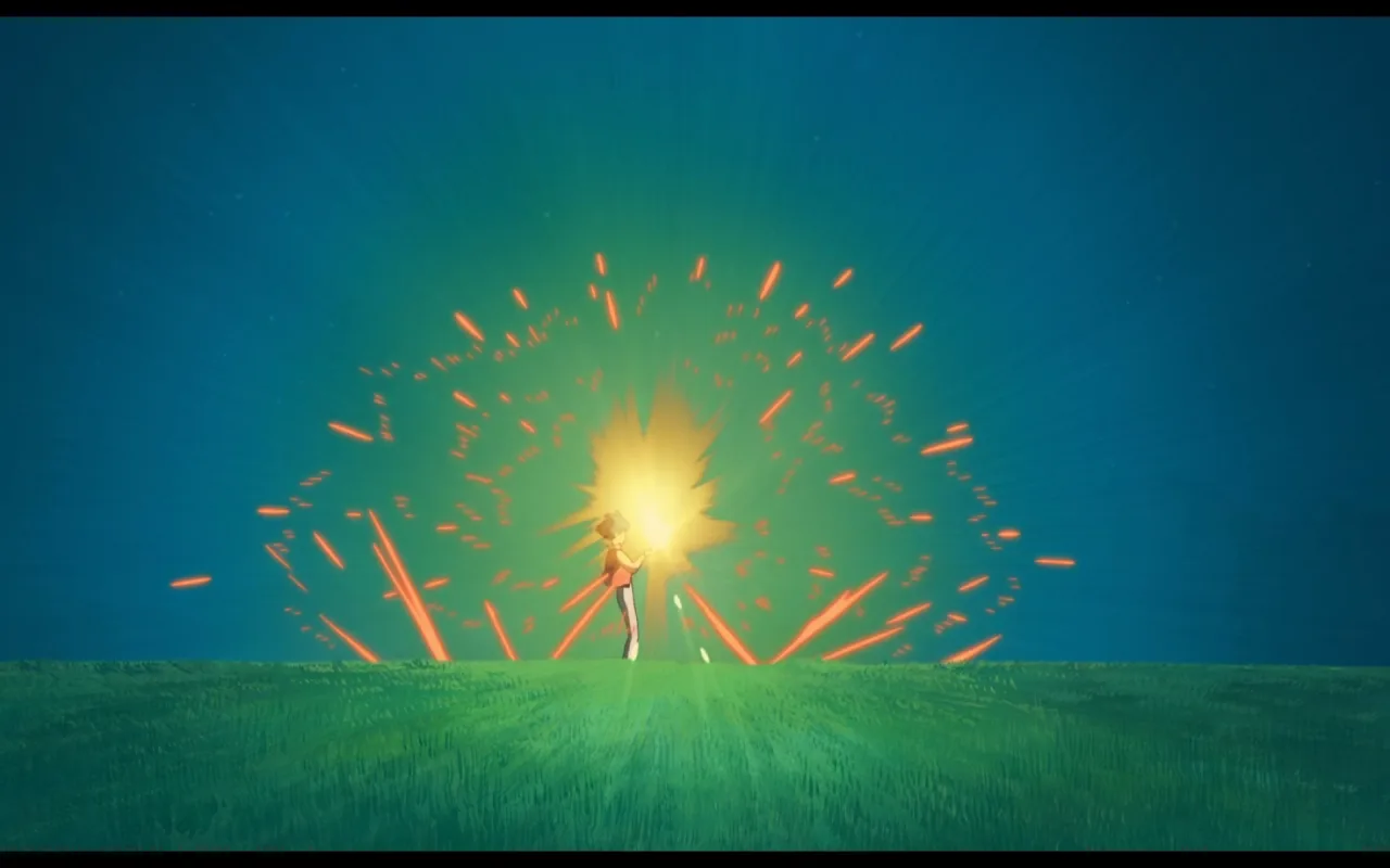 Howl and Calcifer live wallpaper preview