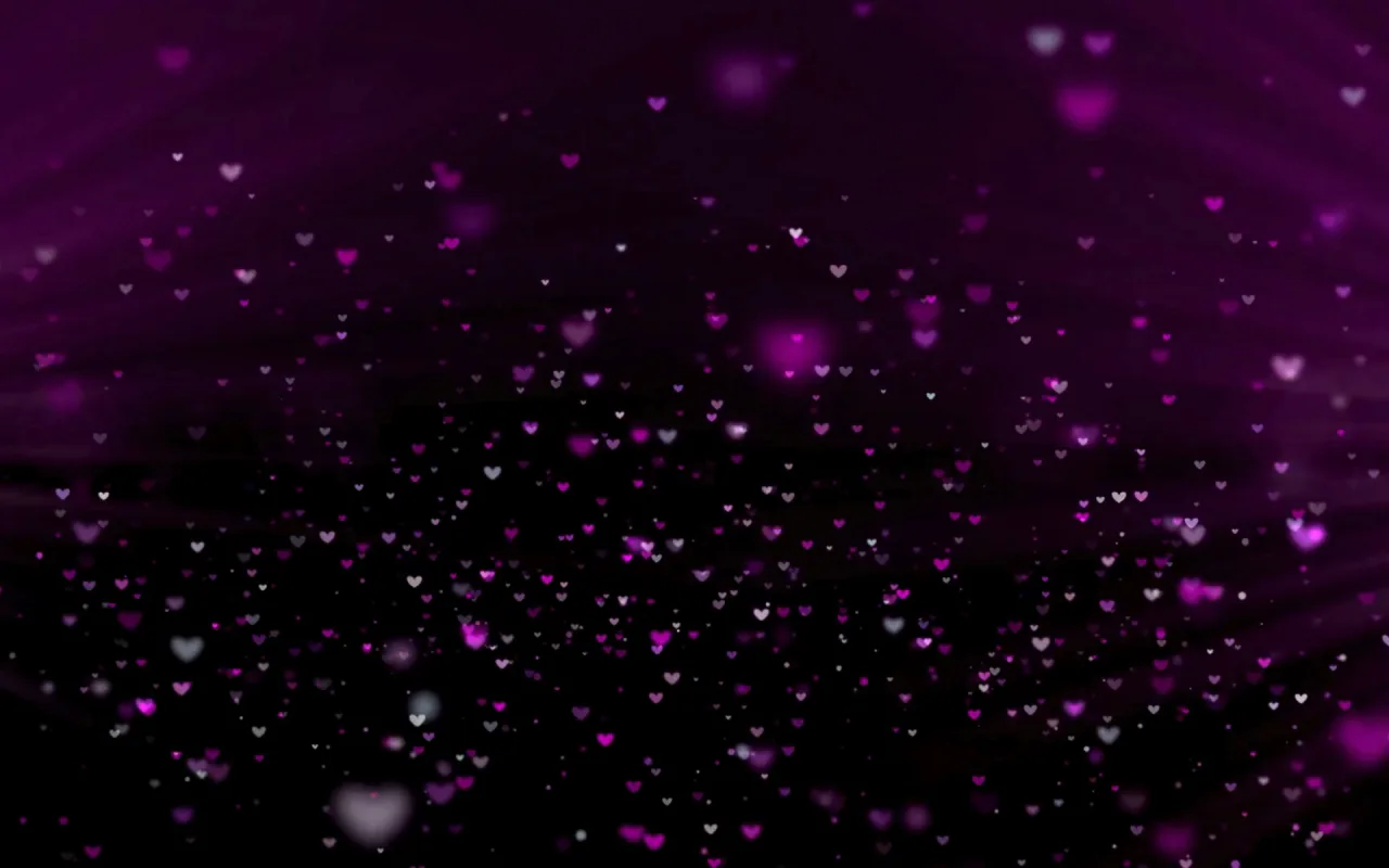Heart Glitter live wallpaper preview