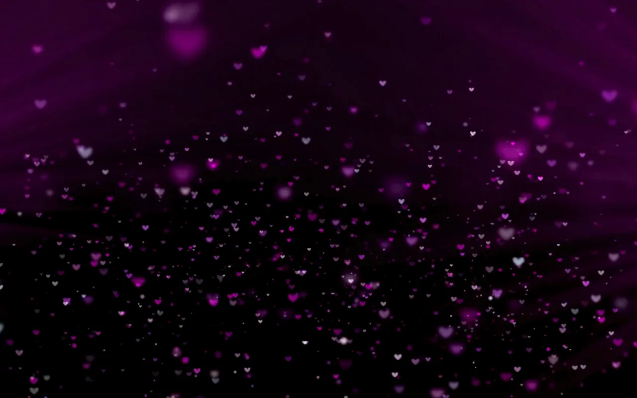 Heart Glitter live wallpaper preview
