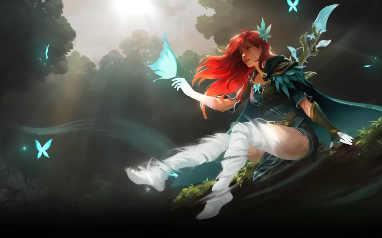 Windranger Arcana live wallpaper preview