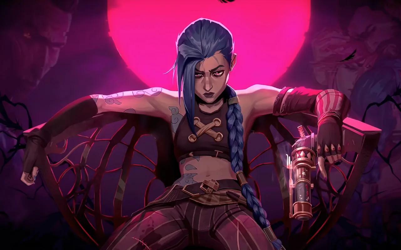 Jinx: The Wildcard of Zaun live wallpaper preview
