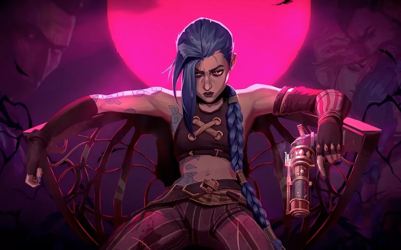 Jinx: The Wildcard of Zaun live wallpaper preview